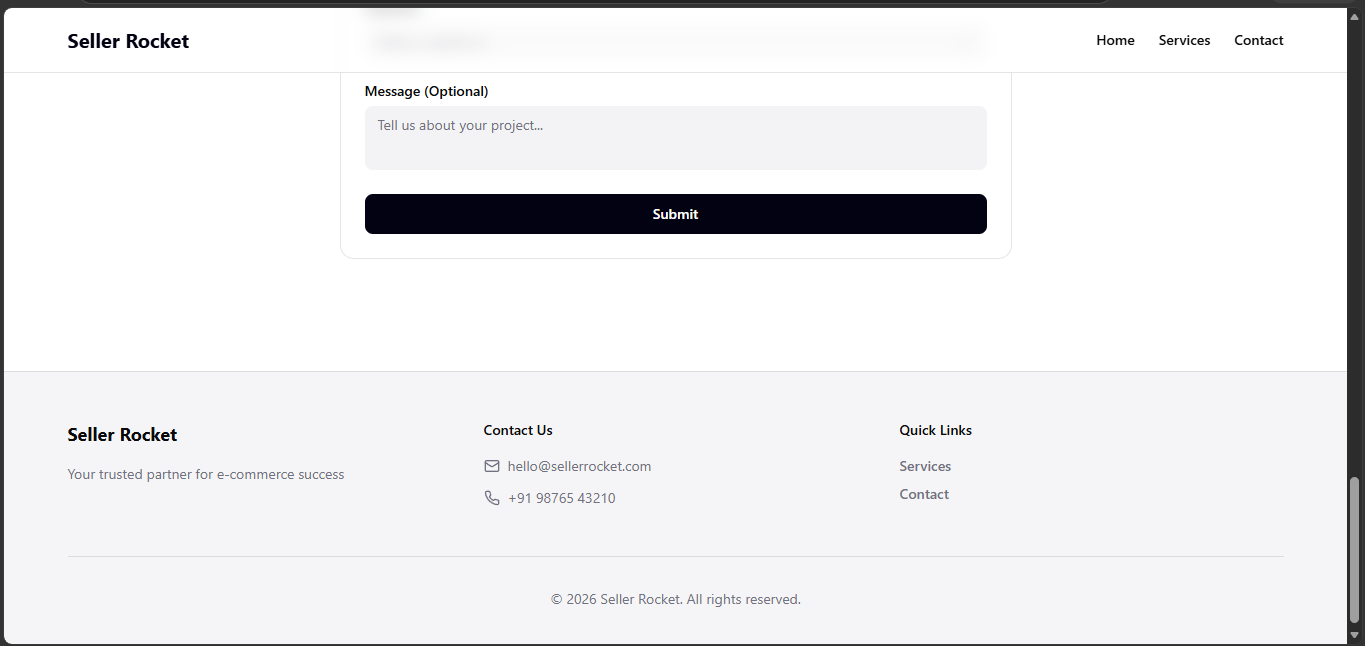 SellerRocket - E-Commerce Seller Management Platform screenshot 3